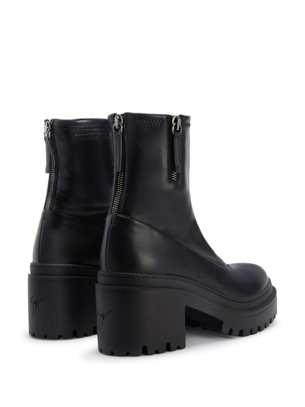 Lionora zip-fastening leather ankle boots - 3