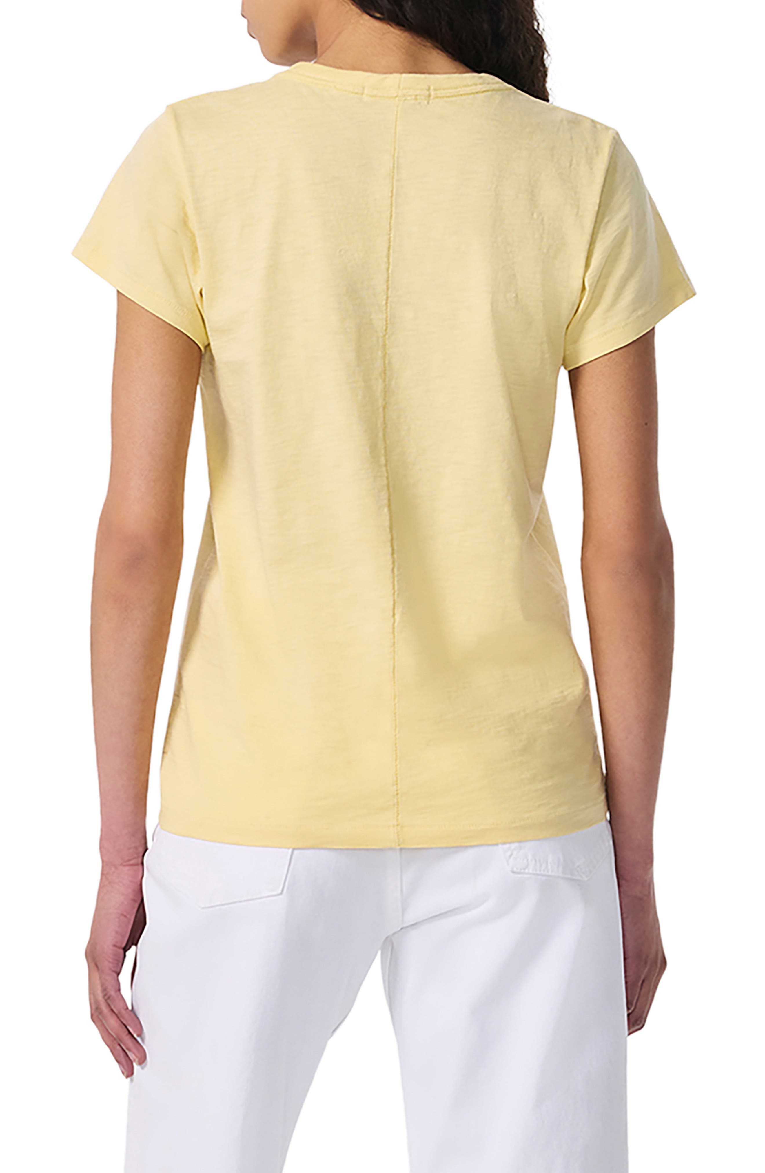 rag & bone The Slub Organic Pima Cotton T-Shirt in Sunlt at Nordstrom - 2