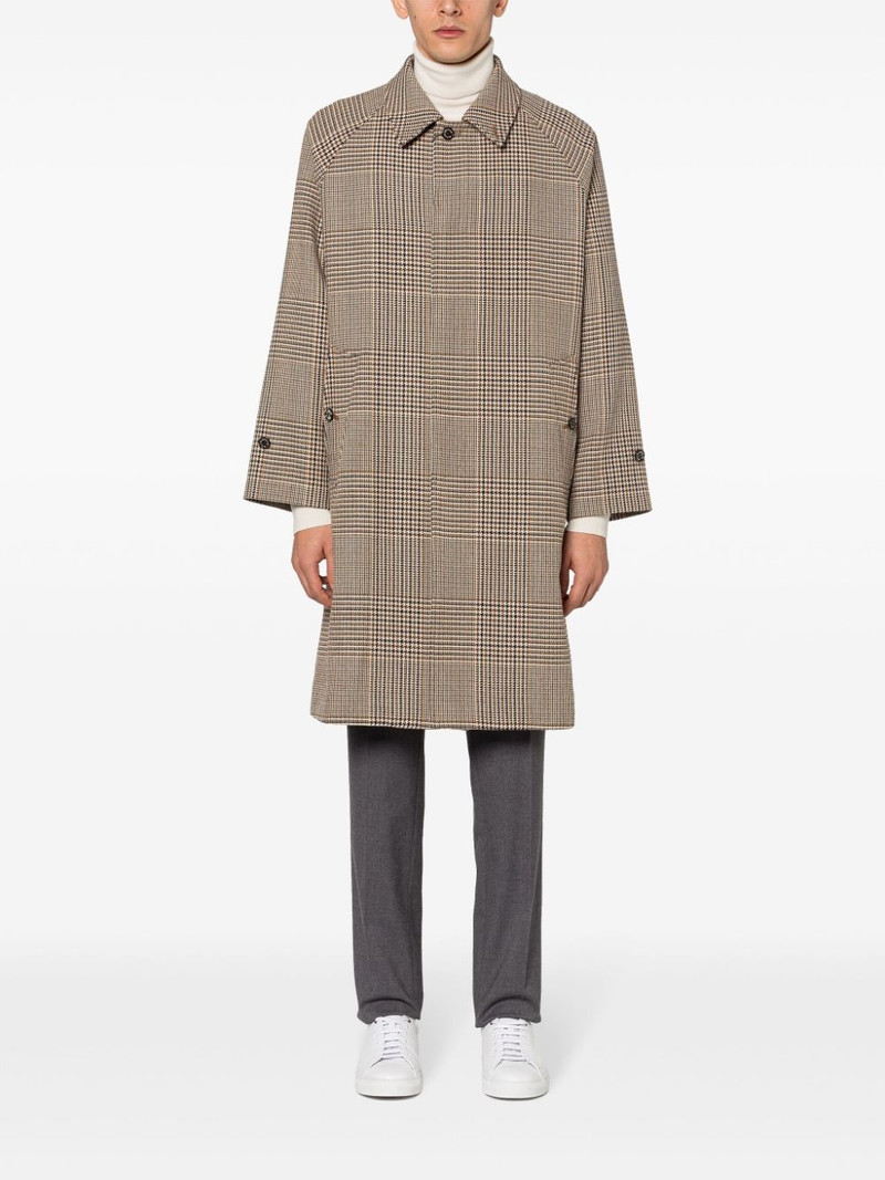 Mackintosh Belford checked coat outlook