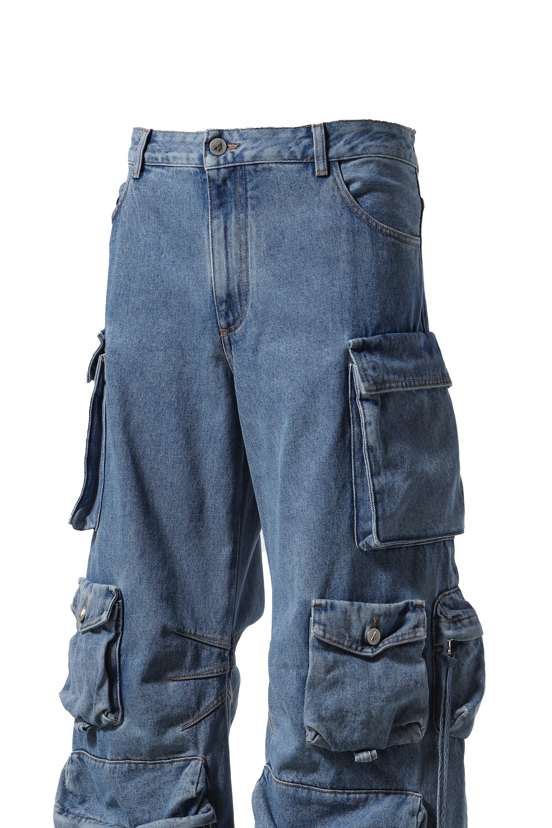 PANTALONI LUNGHI 'FERN' / BLU - 4