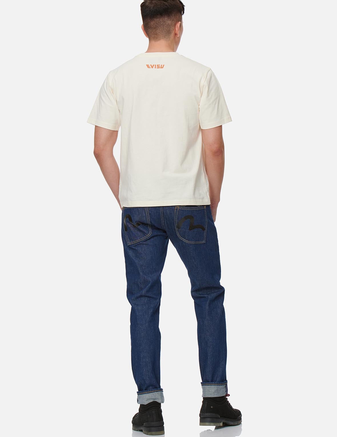 Duo-Style Pocket Slim Fit Jeans #2010 - 3