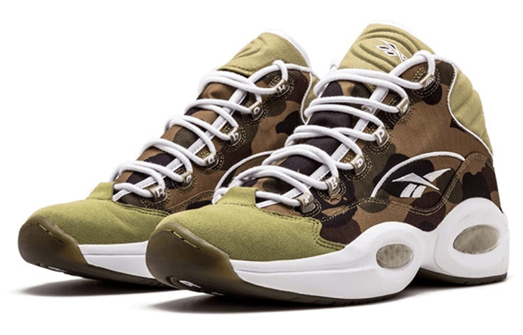 Reebok A Bathing Ape x Mita Sneakers x Question Mid '1st Camo' BD4232 - 2