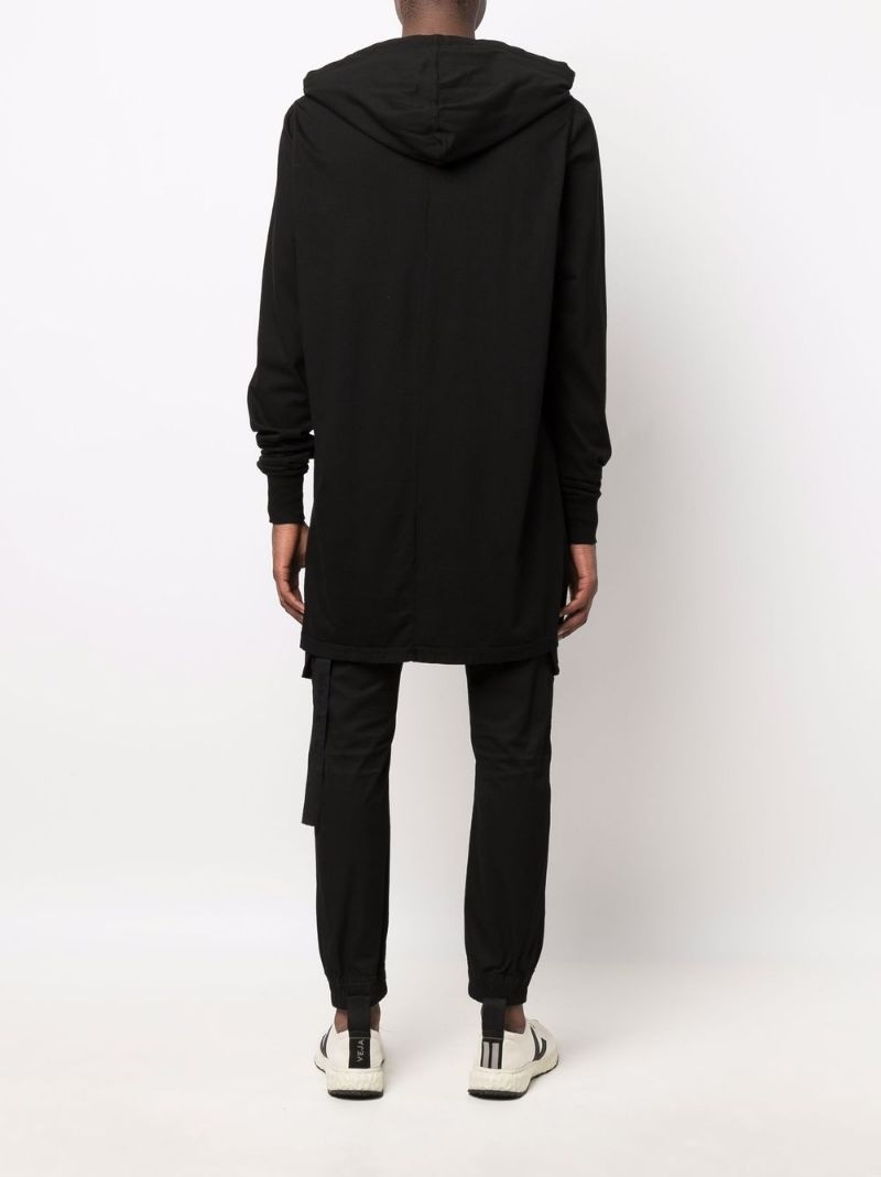 graphic-print organic cotton hoodie - 4