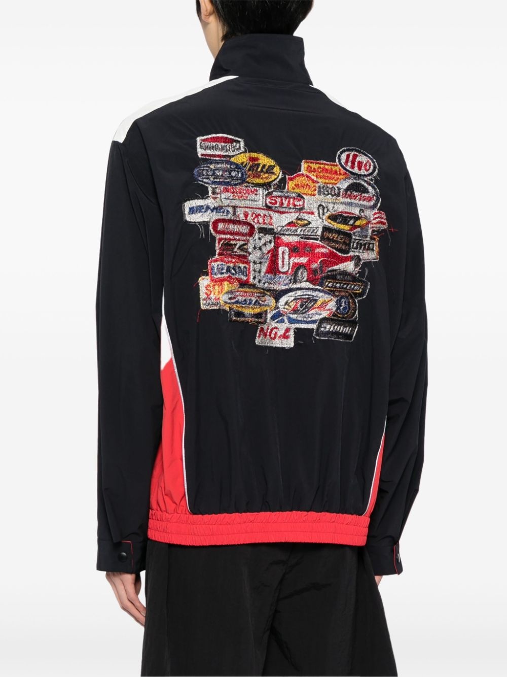panelled track jacket - 4
