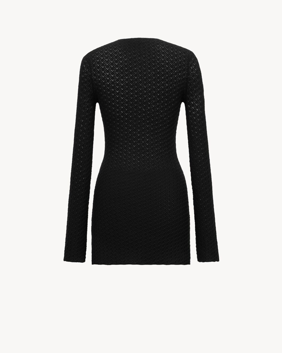 MINI DRESS IN CROCHET KNIT - 2
