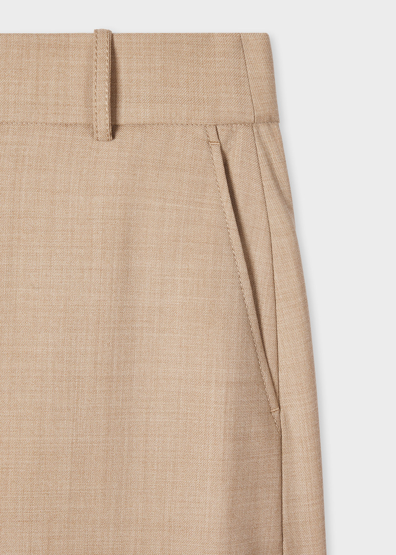Paul Smith A Suit to Travel In - Women's Stone Wool Tailored Skirt outlook