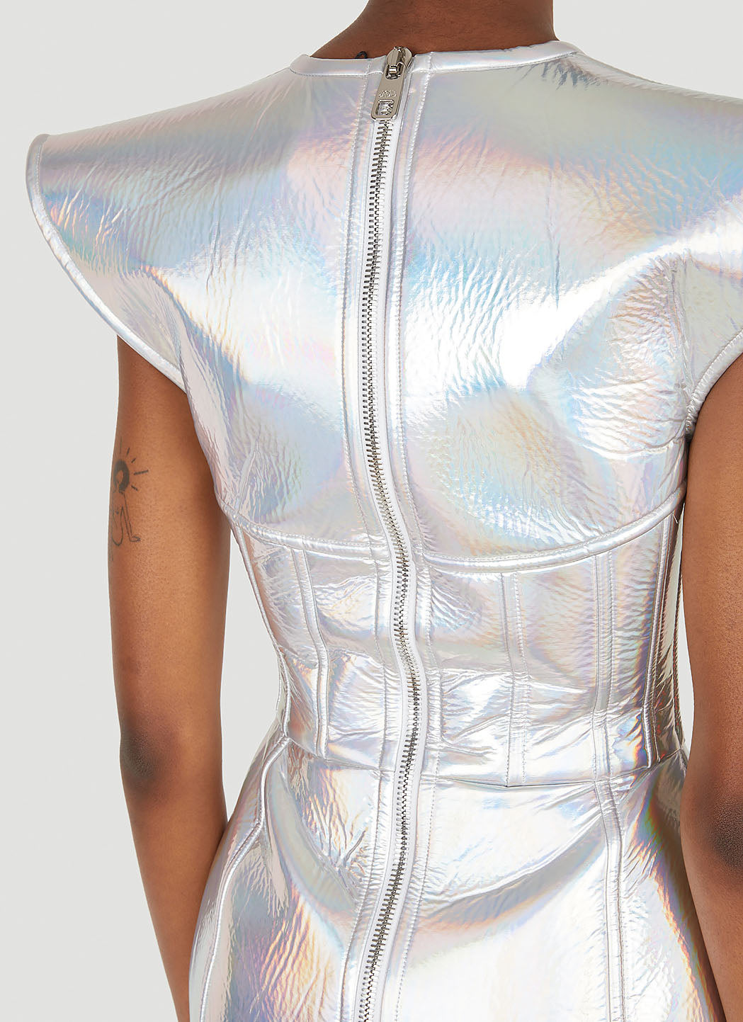 Dolce & Gabbana Women Metallic Bustier Dress - 6