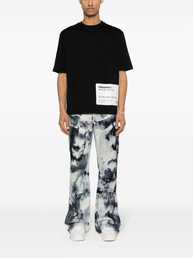 DSQUARED2 logo-print cotton T-shirt outlook