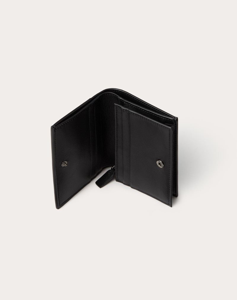 Valentino VLOGO THE BOLD EDITION SHINY CALFSKIN WALLET outlook