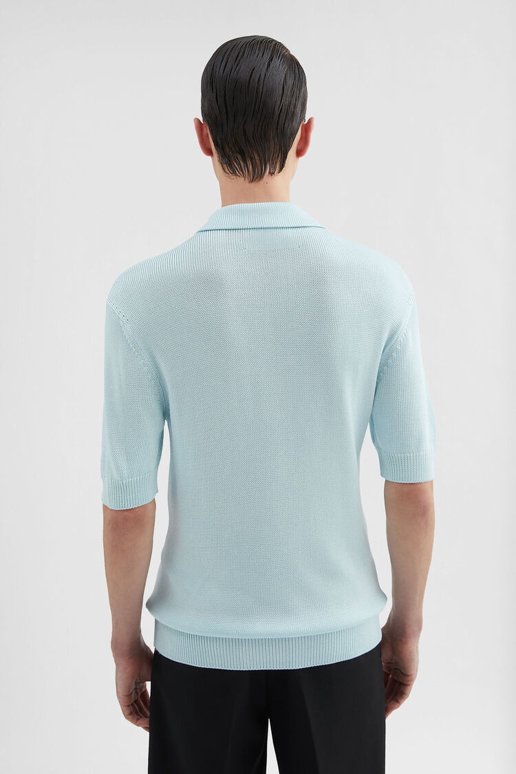 Knit Polo T-Shirt - 5