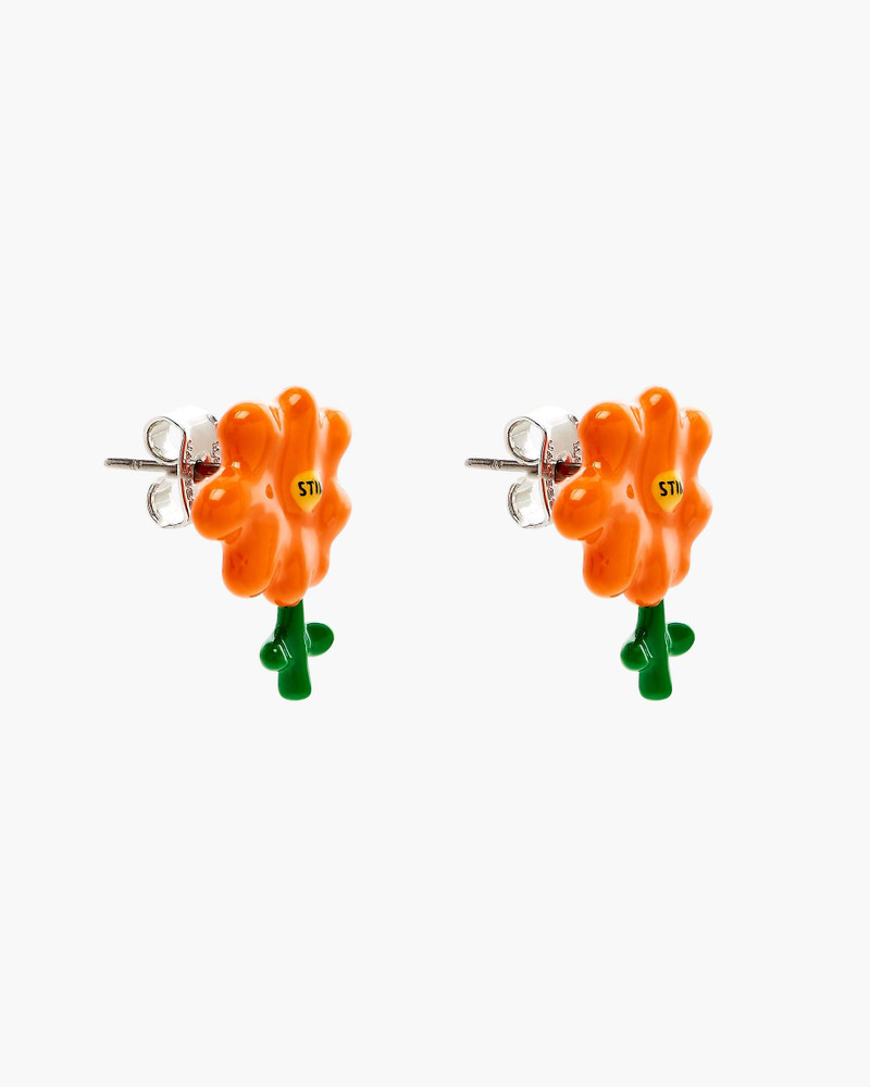 DAVID SHRIGLEY X MARC JACOBS JOY FLOWER STUD EARRINGS 1