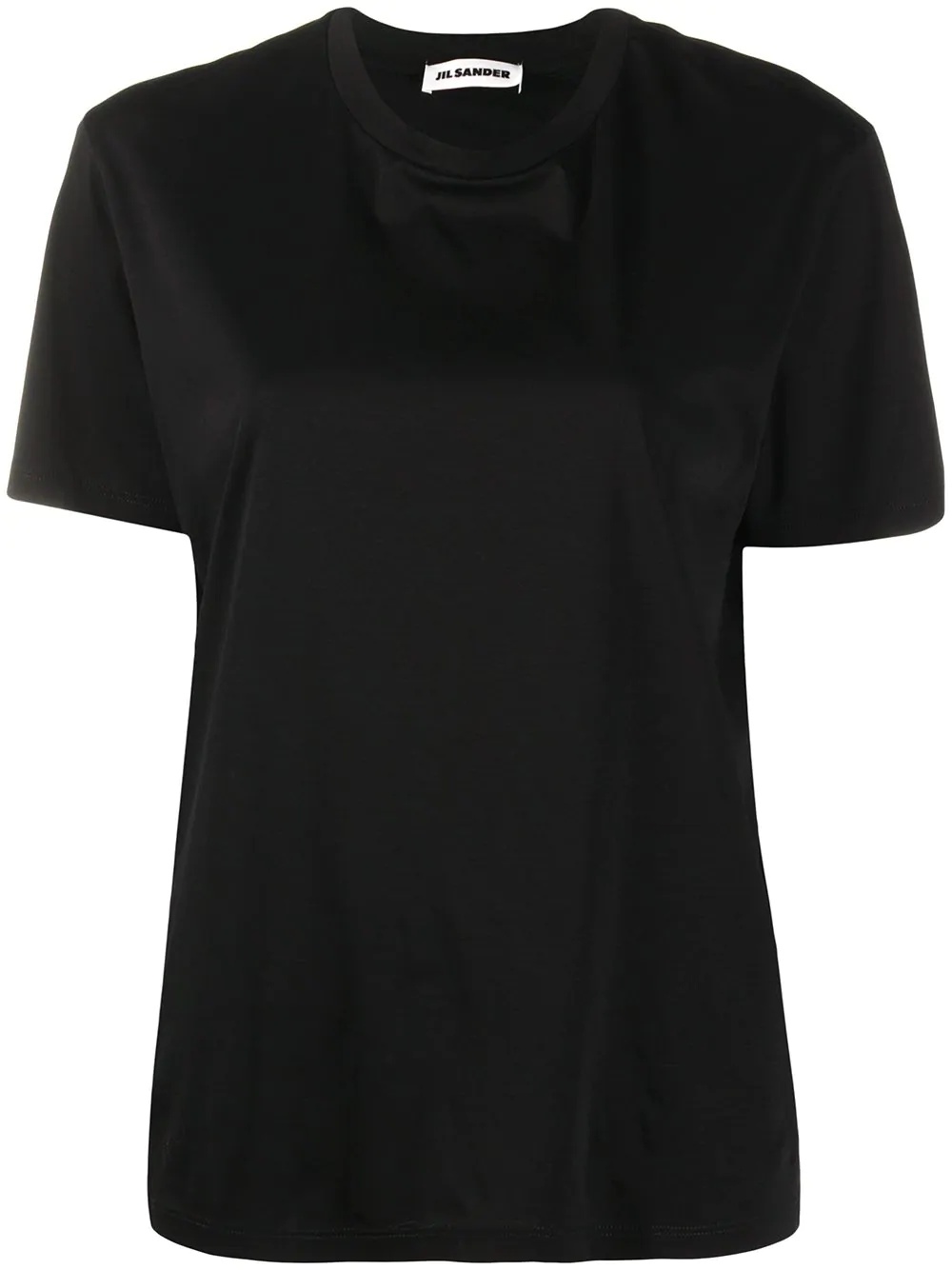 round neck cotton T-shirt - 1