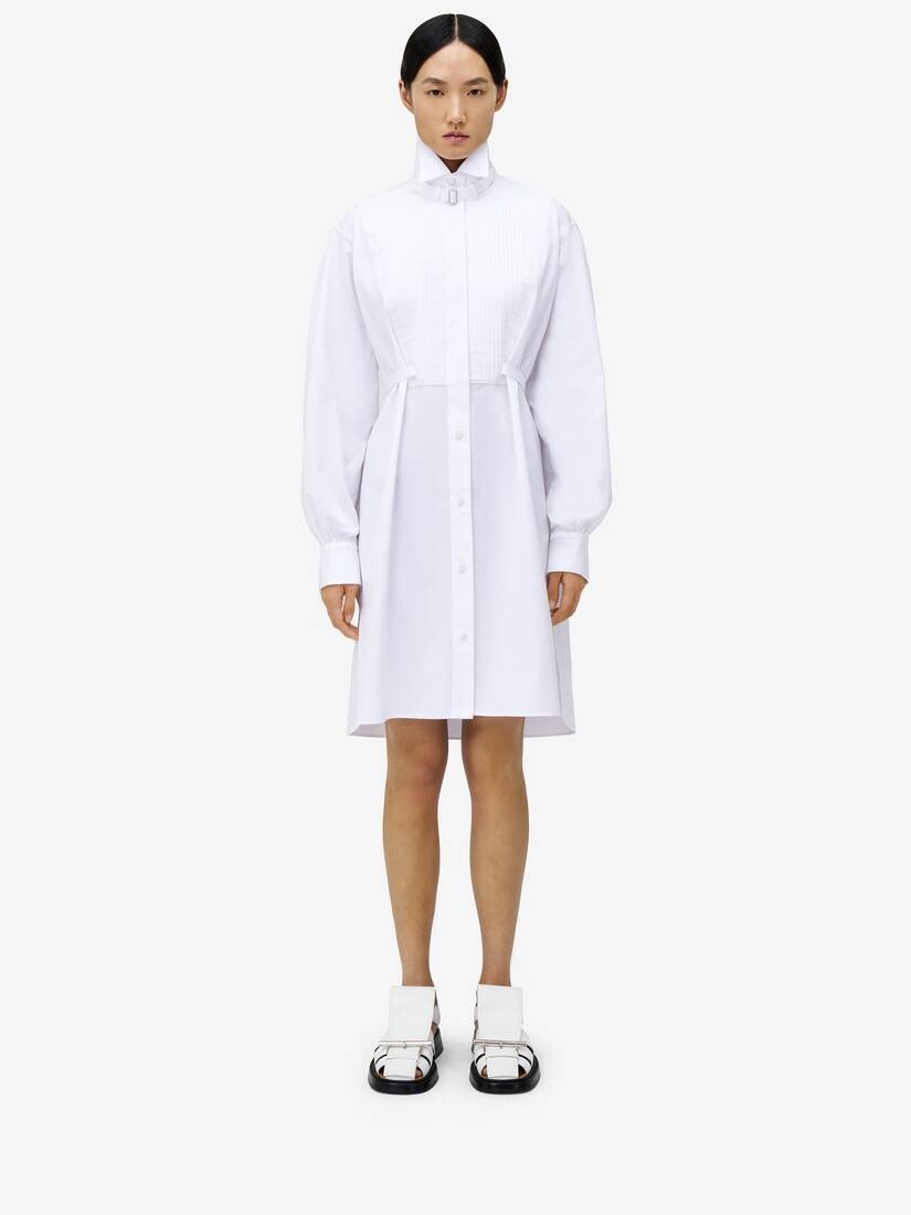 Oversized Shirt Dress - 5