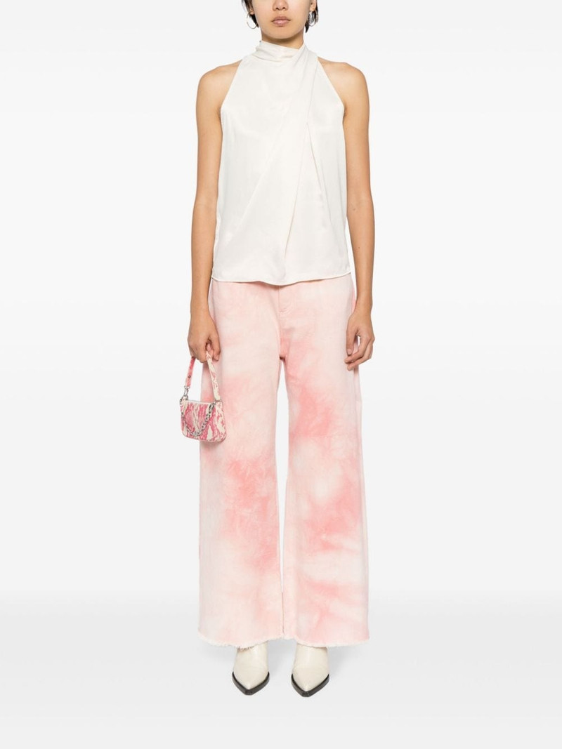 MARQUES’ALMEIDA draped halterneck top outlook