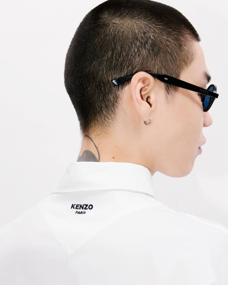 'KENZO Pop' printed casual poplin shirt 7