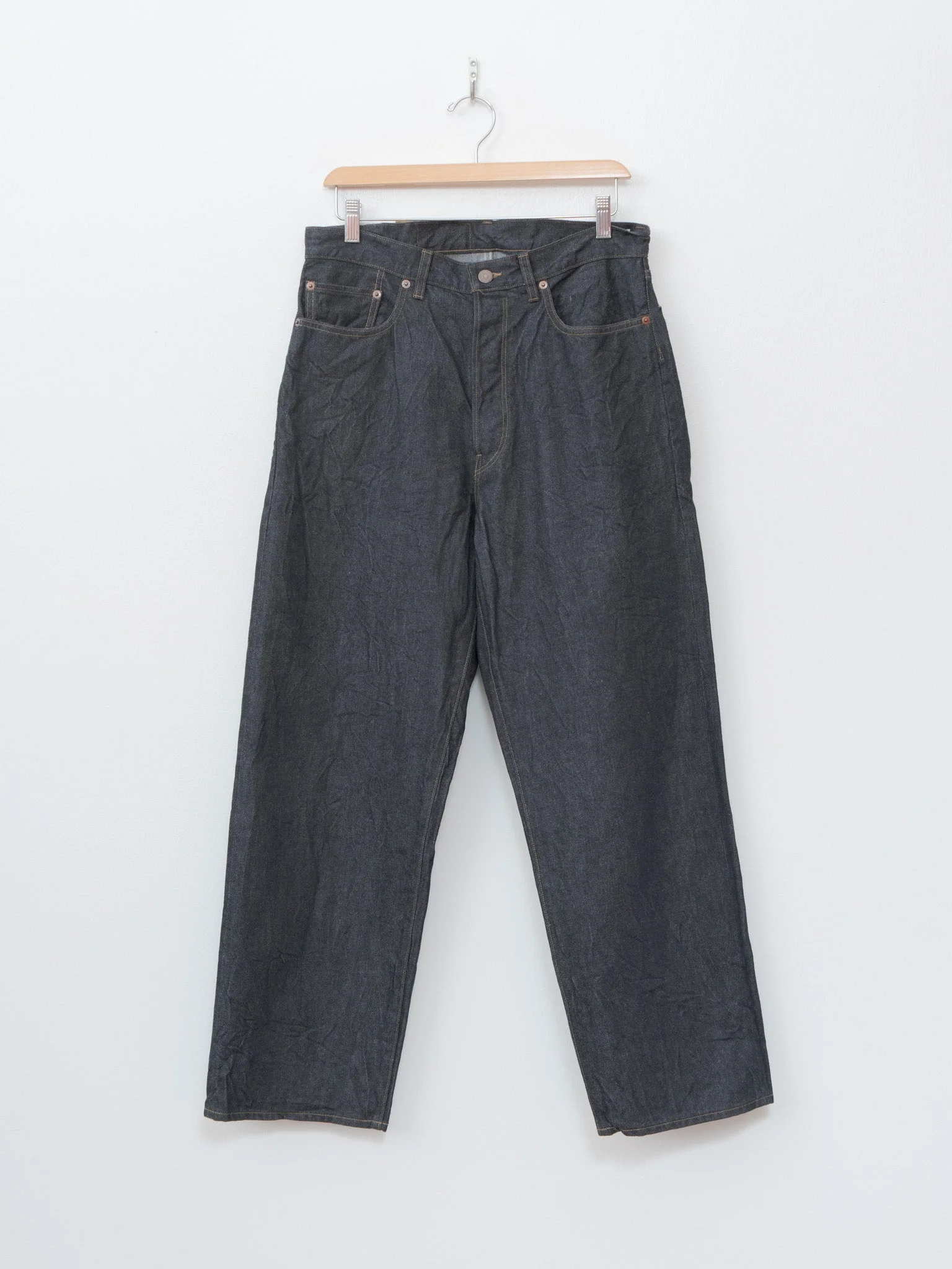 13.5oz Denim Pants Classic - Sulfur Black - 1
