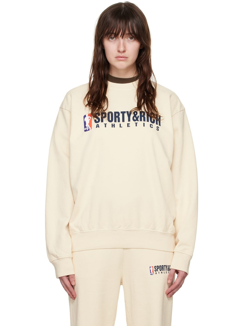 Beige Team Sweatshirt 1