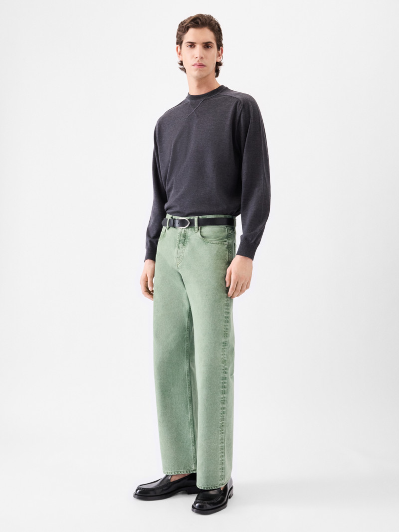 JACQUEMUS The straight de-Nîmes denim pants outlook