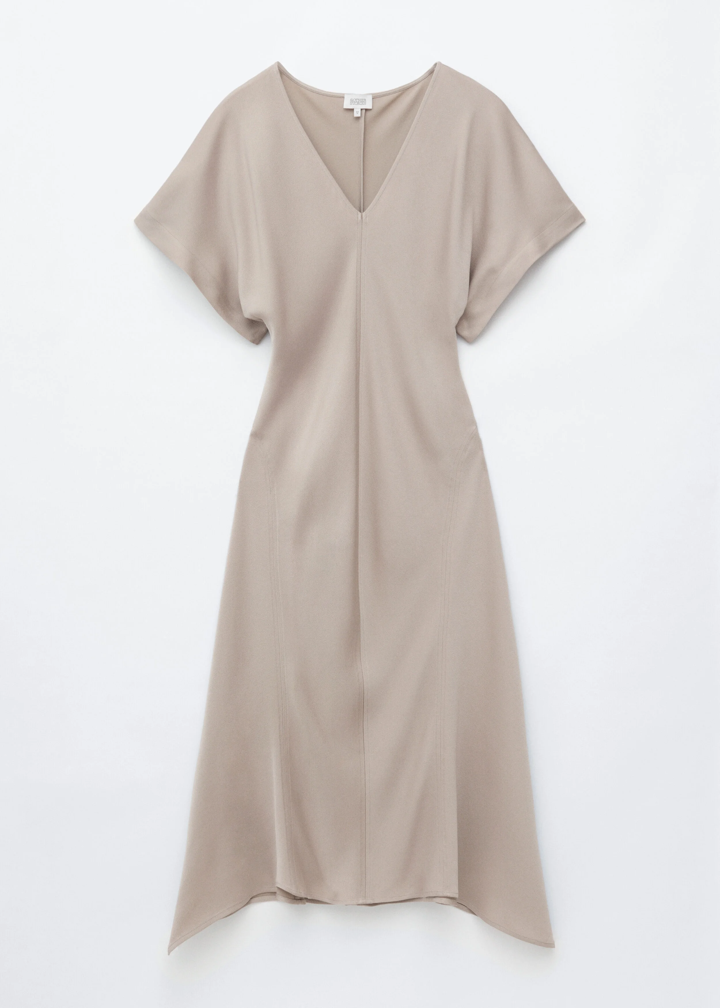 V-Neck Maxi Dress - 1