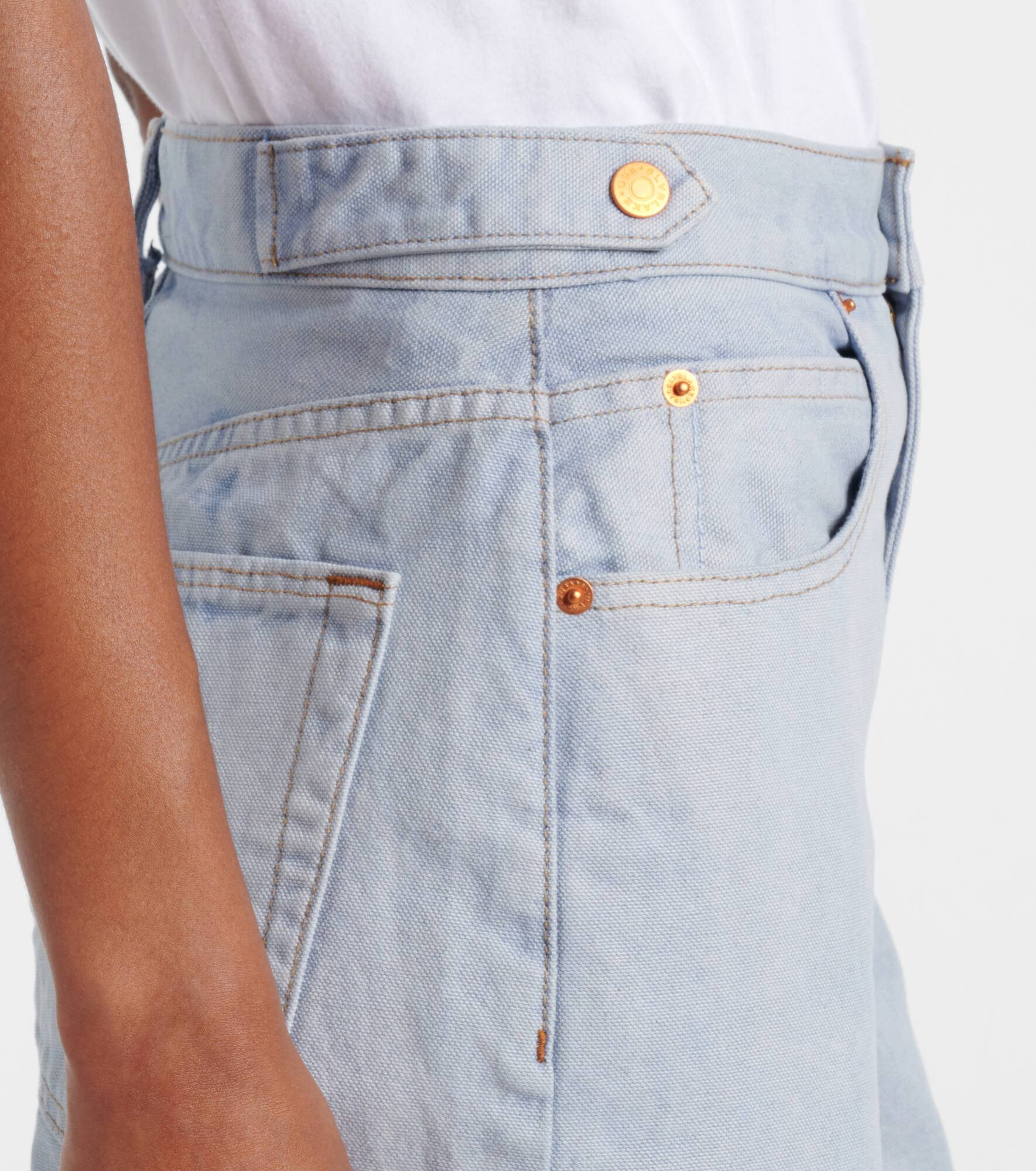 Cassie mid-rise wide-leg jeans - 5