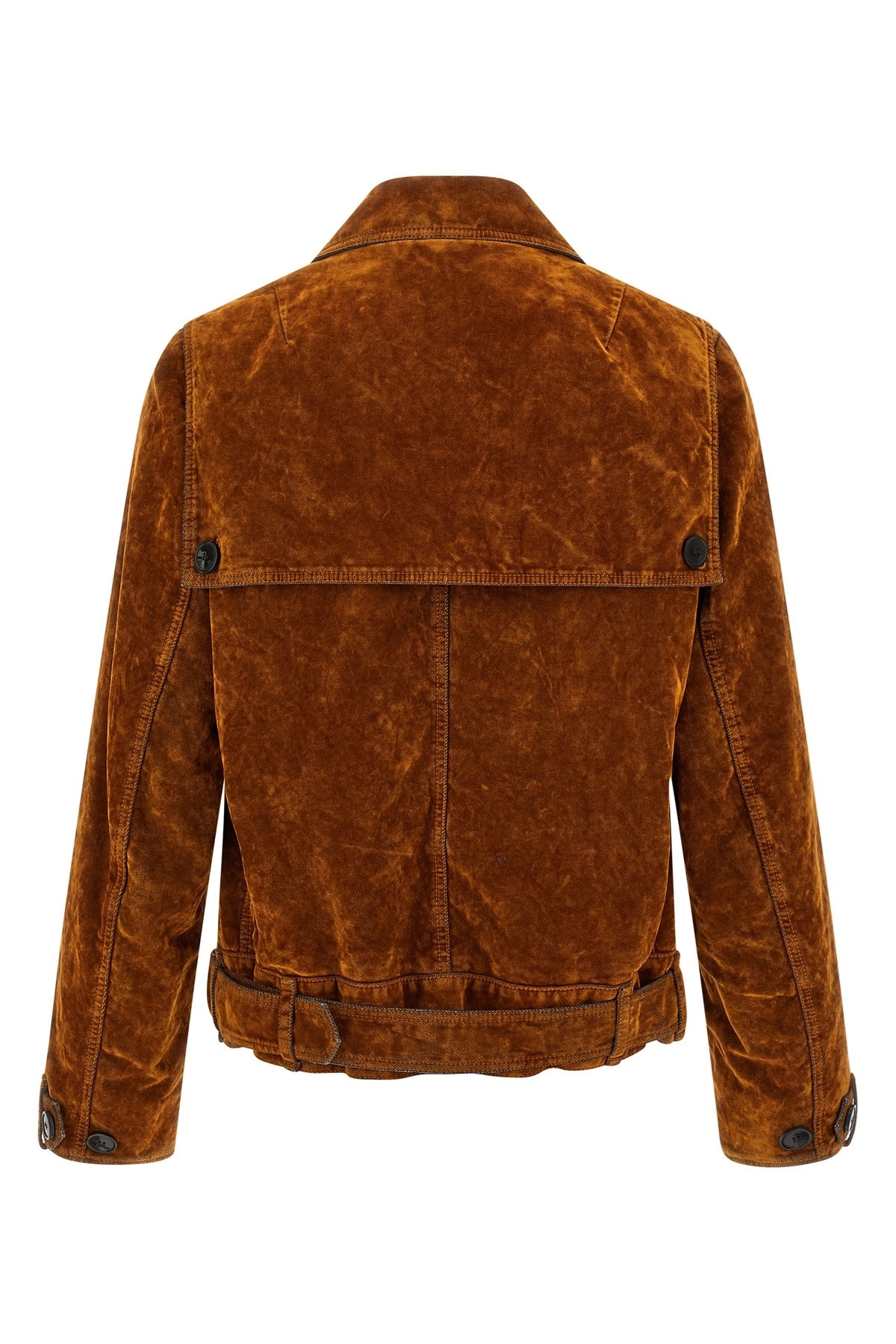 Velvet biker jacket - 2