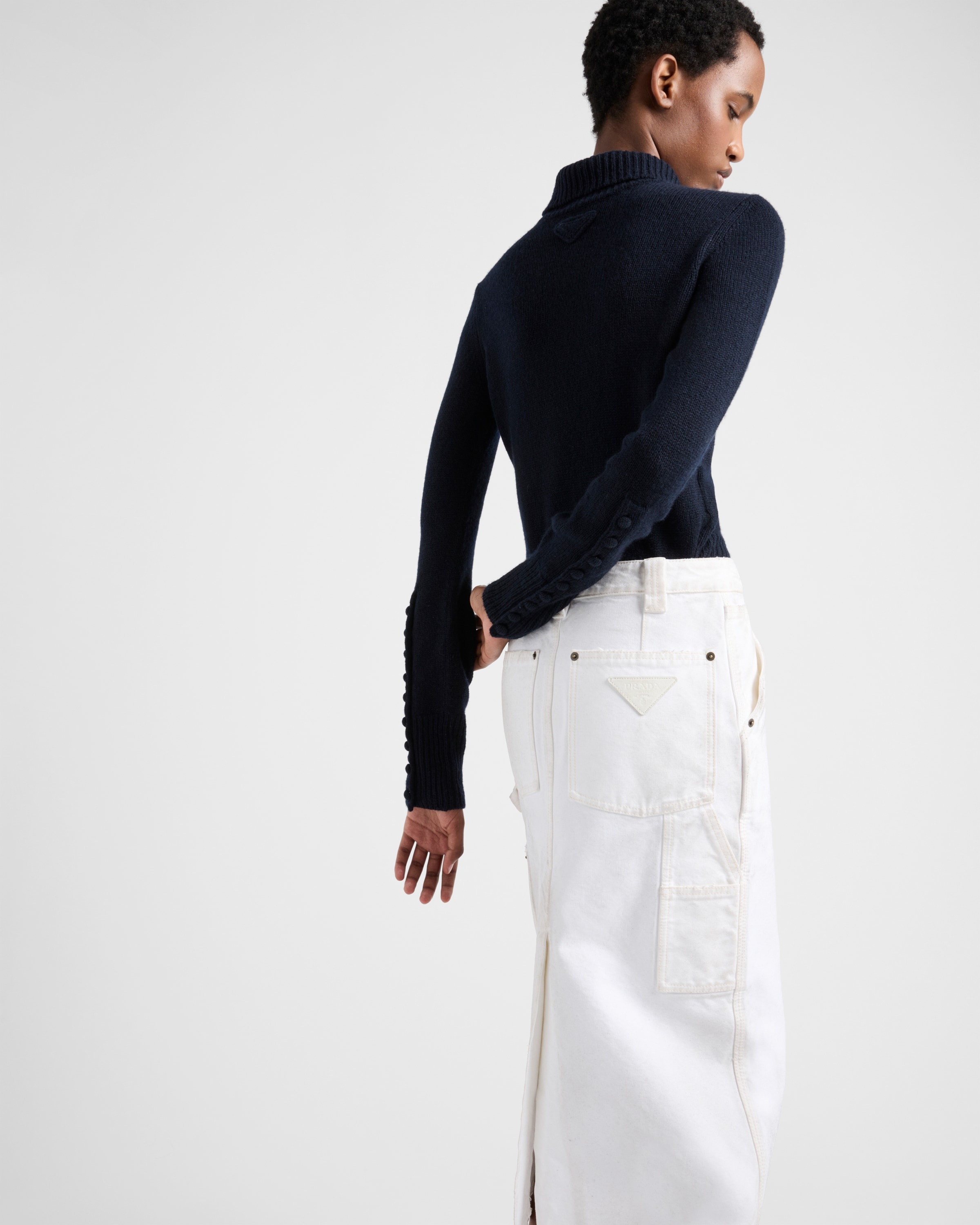 Old canvas pencil skirt - 4
