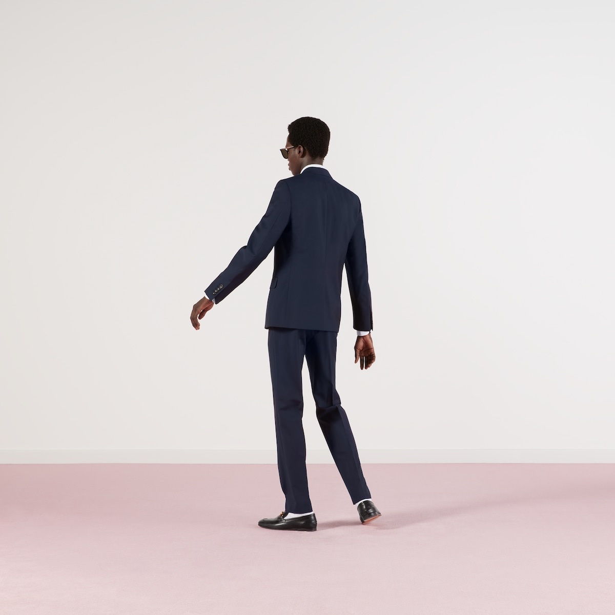 Slim fit wool mohair suit - 8