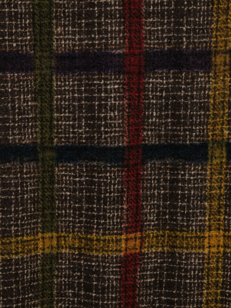 Faliero Sarti checked scarf outlook