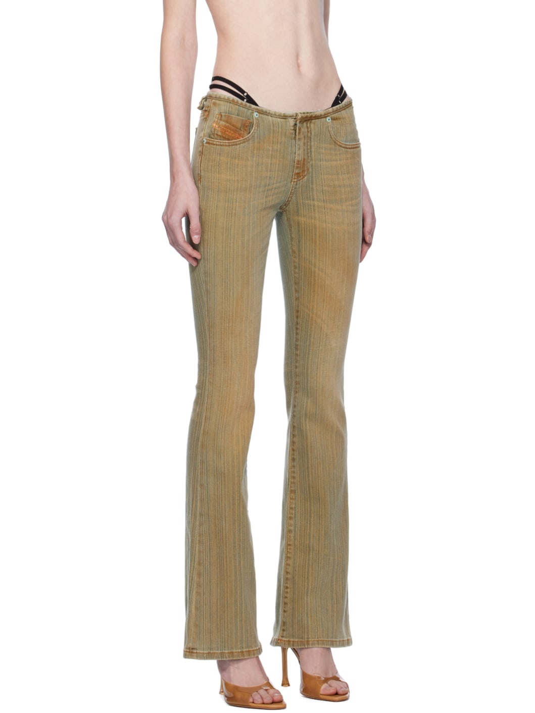 Beige 1969 D-Ebbey Jeans - 2