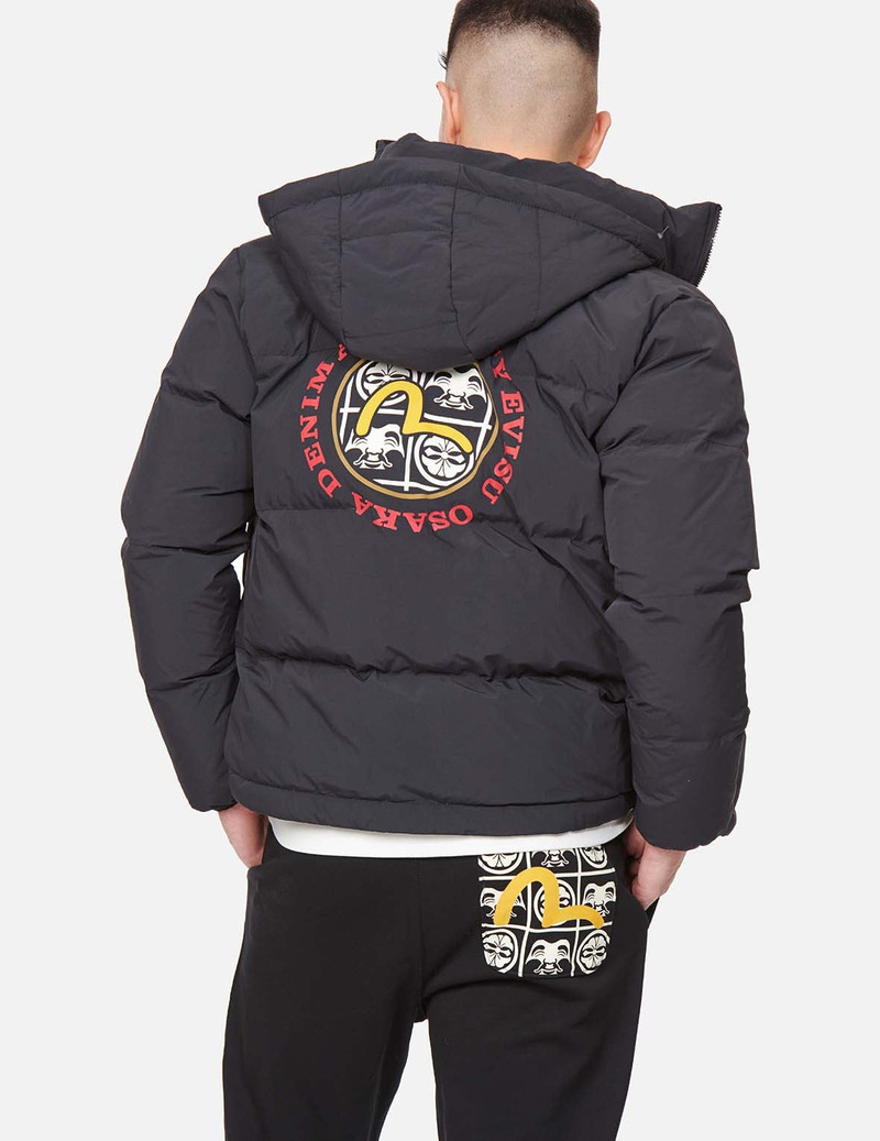 Seagull Print Down Jacket 3