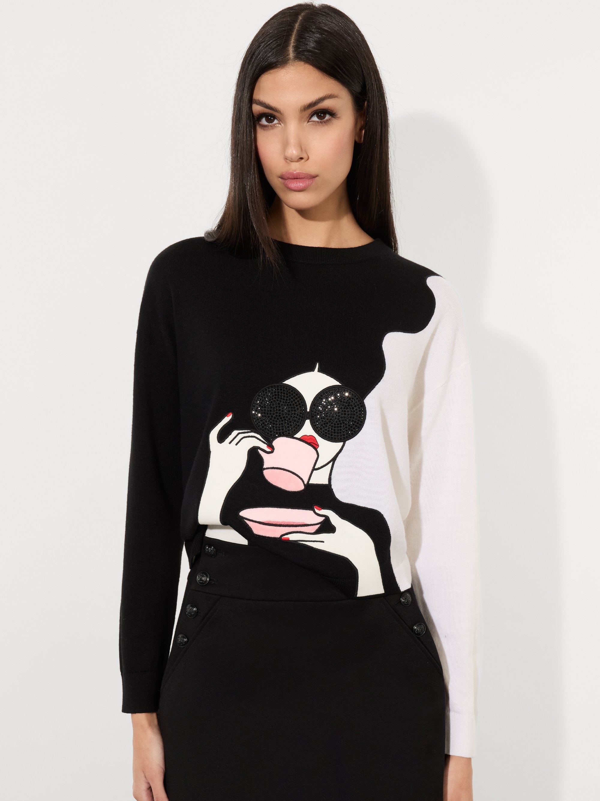 GLEESON STACEFACE PULLOVER - 2