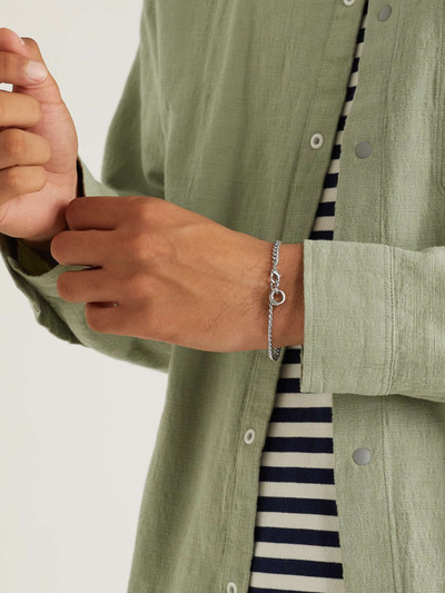 A.P.C. Andrea Silver-Tone Chain Bracelet outlook