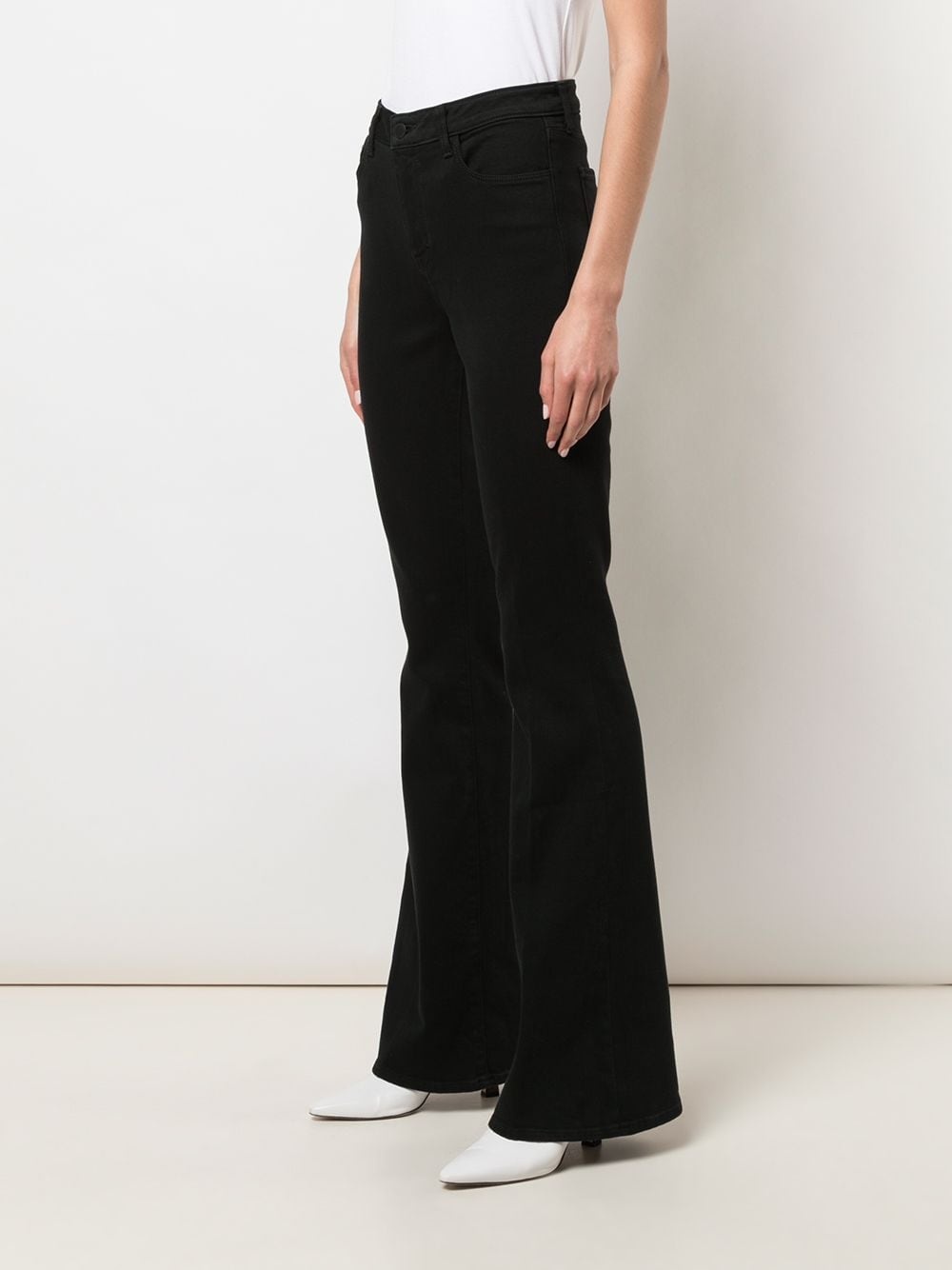 high-rise flared jeans - 3