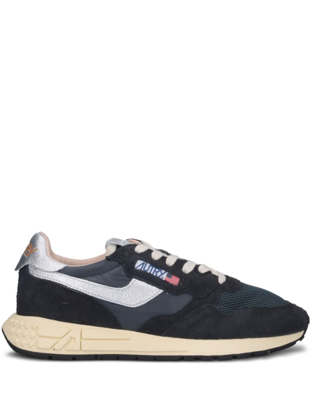 Reelwind suede mesh trainers - 1