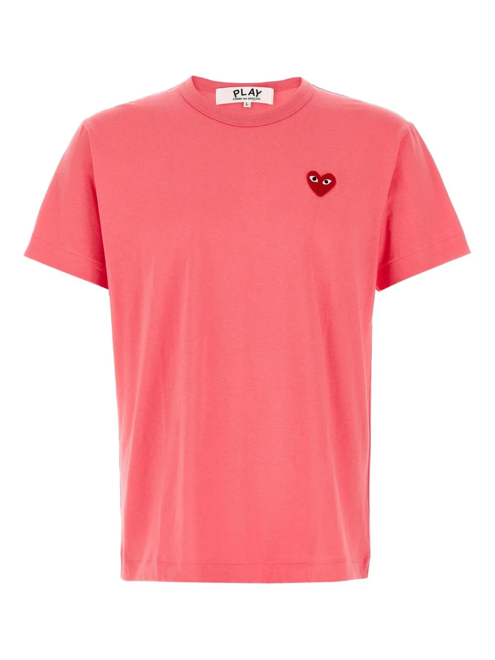 heart-patch t-shirt - 1