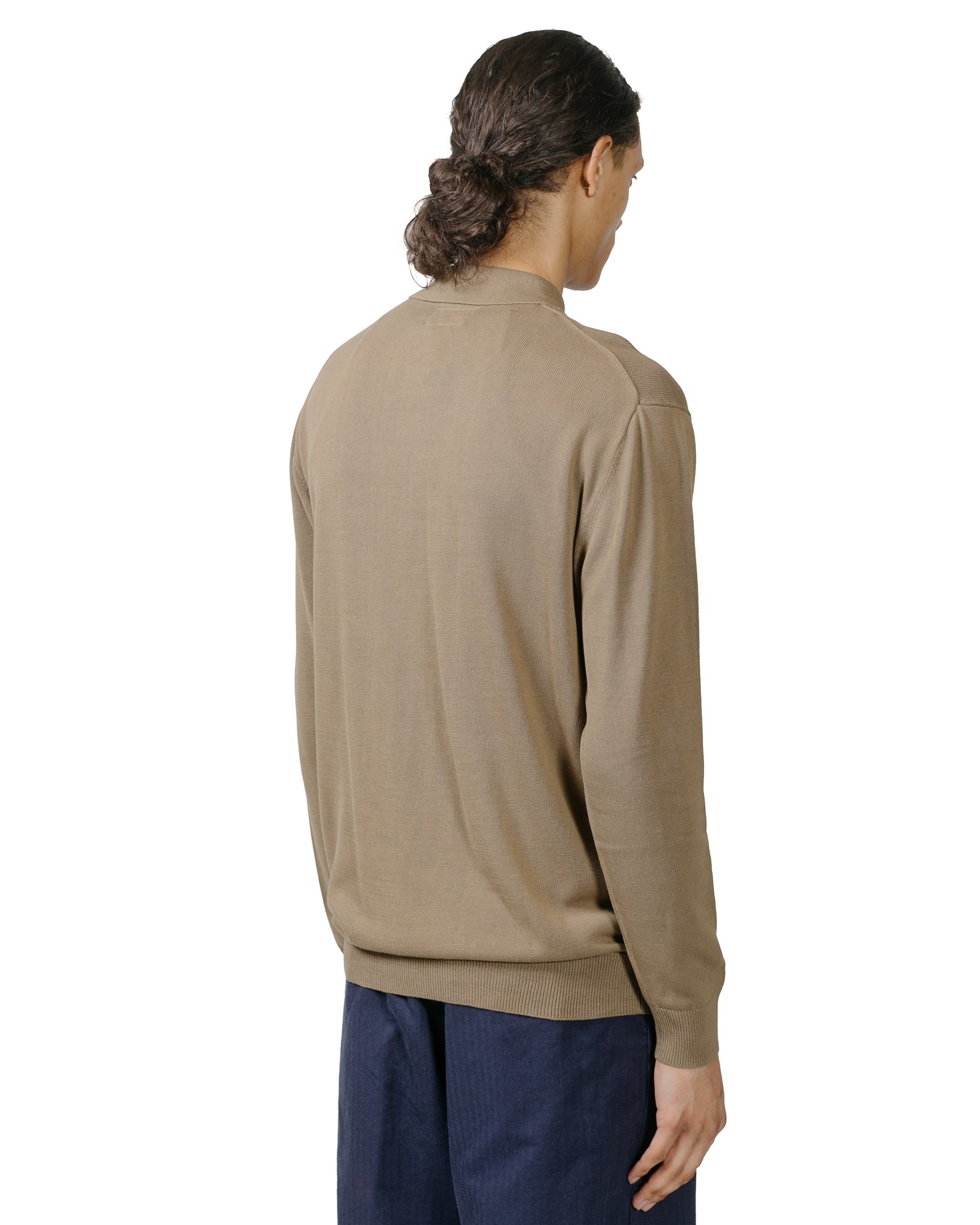 Knit Polo 12G Mocha - 3