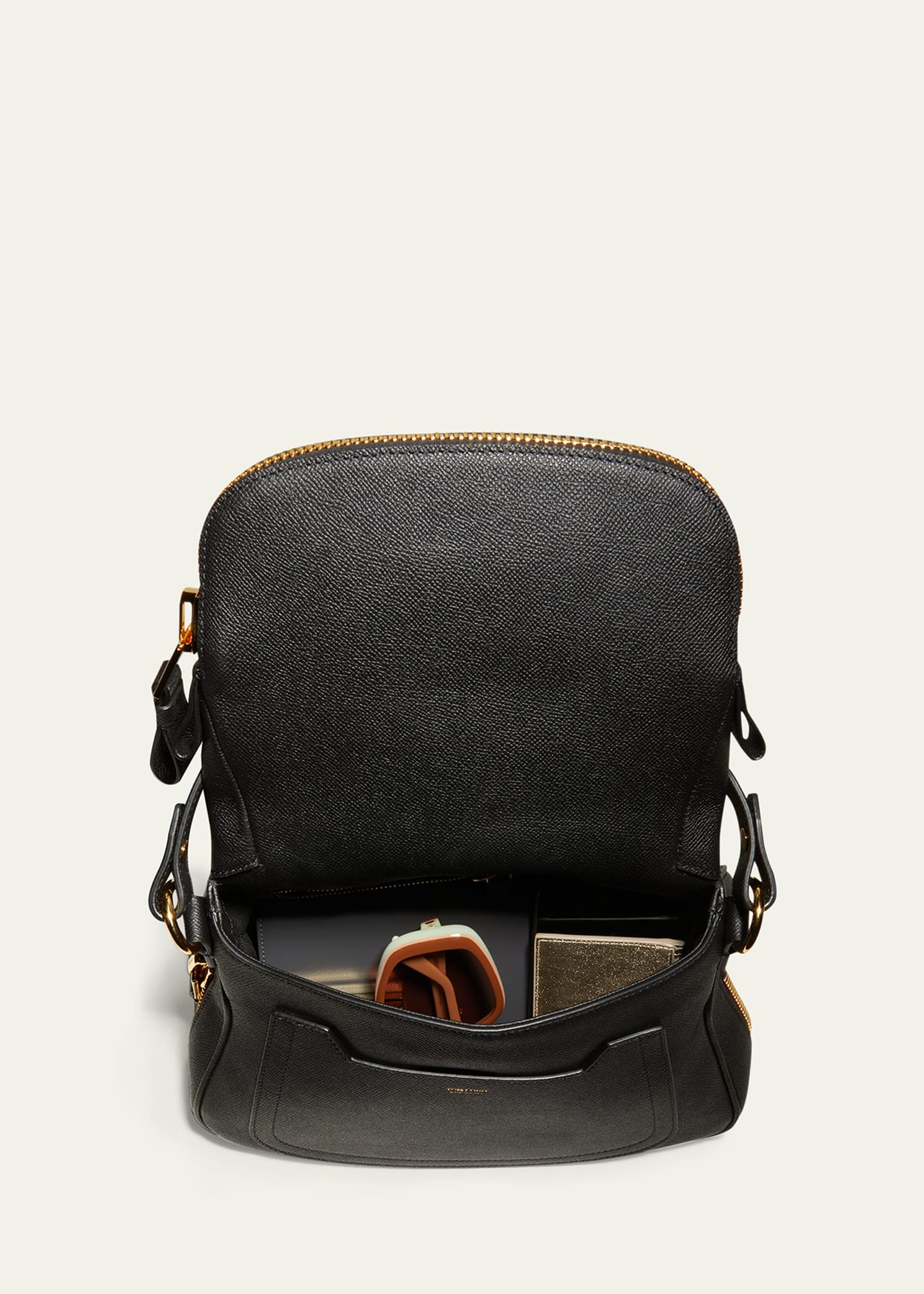 Jennifer Medium Grained Leather Shoulder Bag - 5