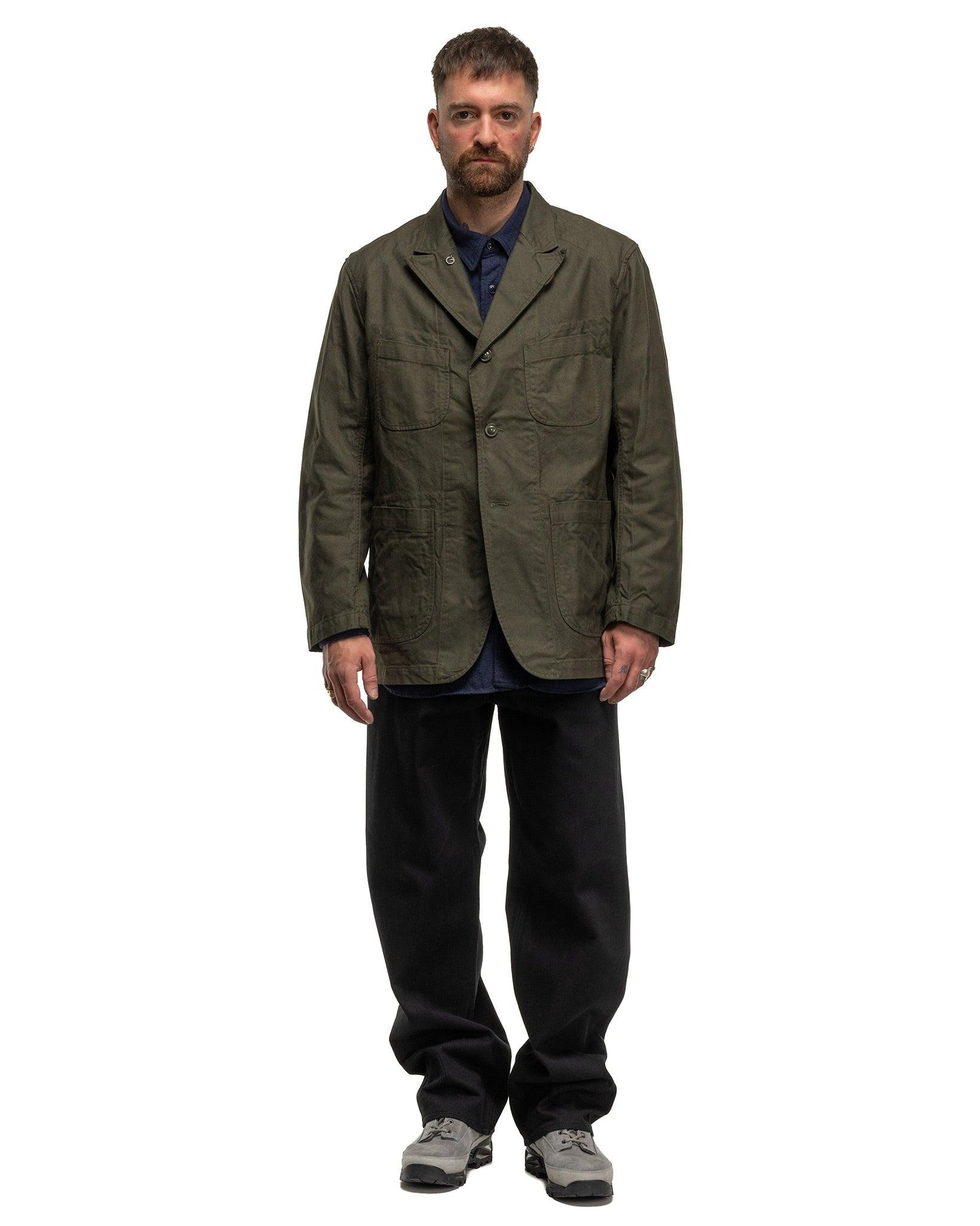 Bedford Jacket Brushed Cotton HB Olive - 2