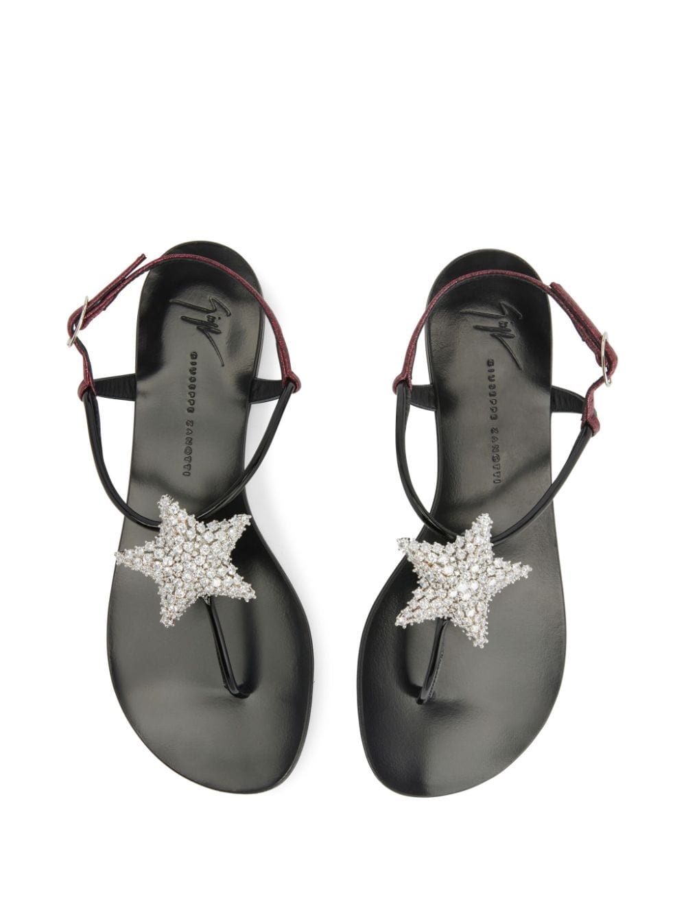 Hollie Star crystal-embellished sandals - 4