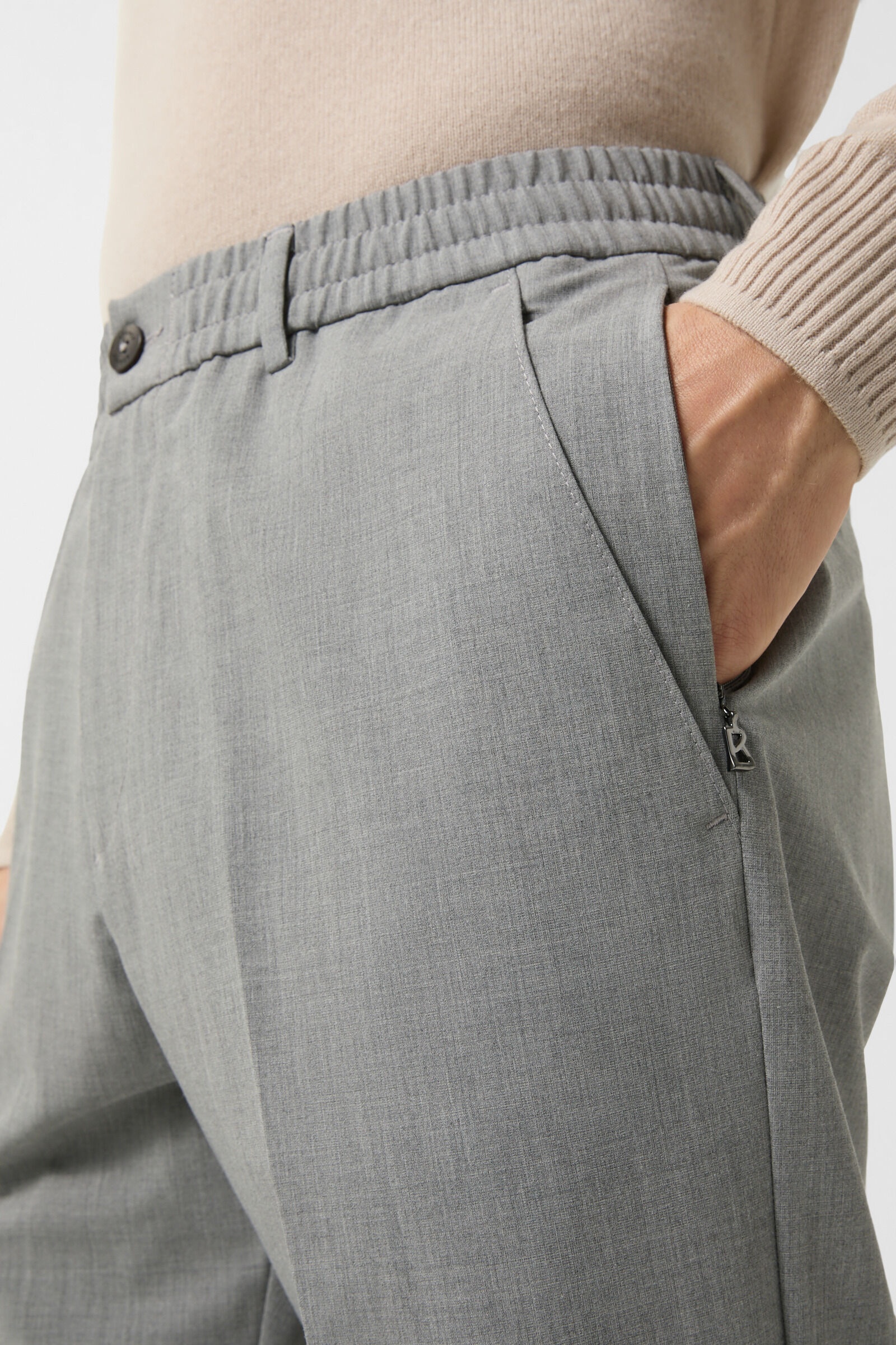 Marcus Jogging pants in Light gray - 4