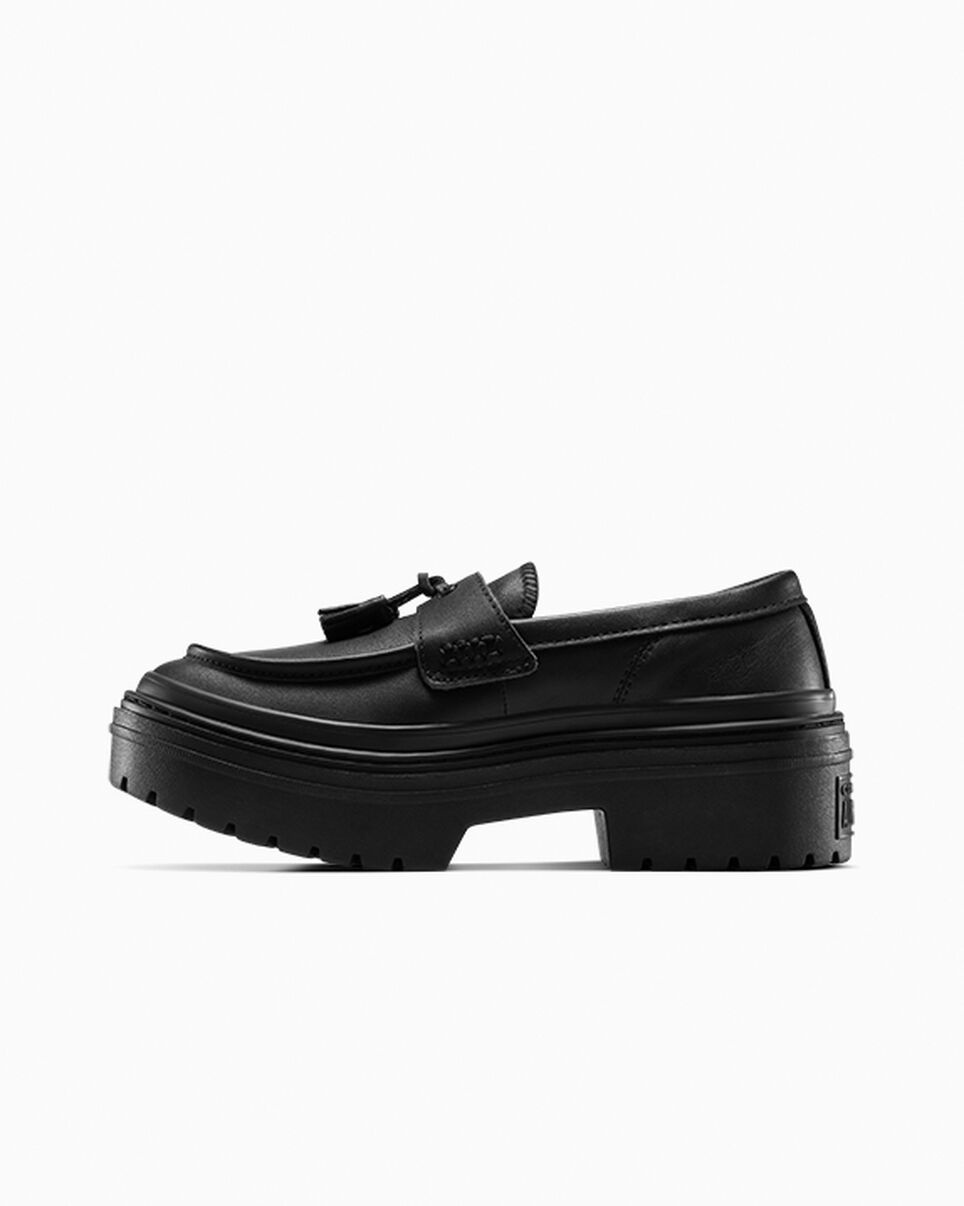 Chuck Taylor All Star Lugged Heel Loafer Platform Leather - 2
