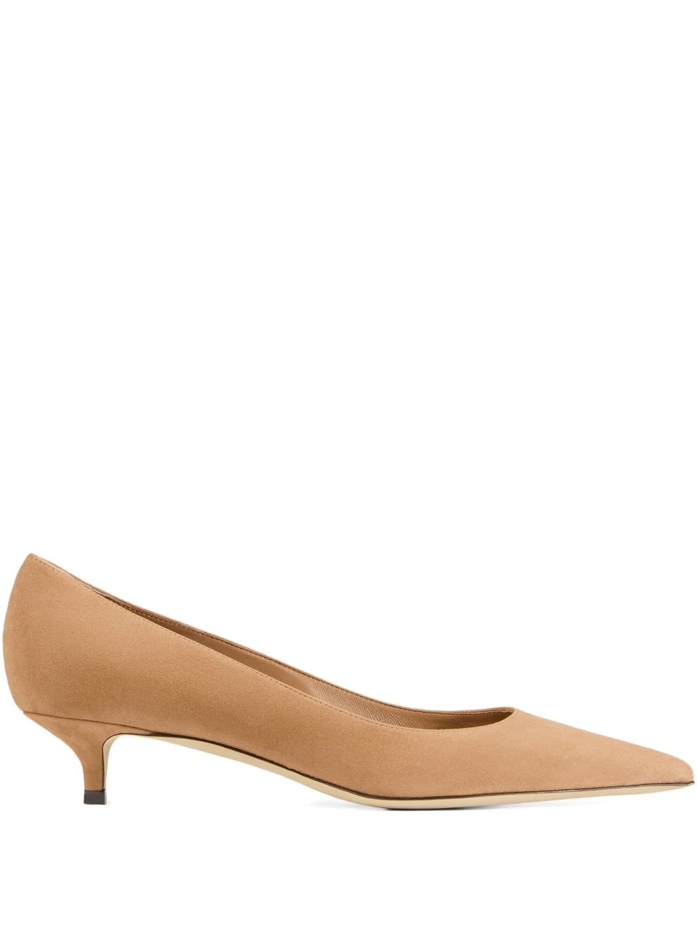 35mm Amelia pointed-toe kitten-heel pumps - 1