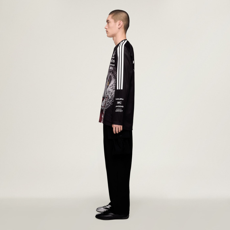 Y-3 MERCEDES DRIVER JERSEY LONG SLEEVE 4