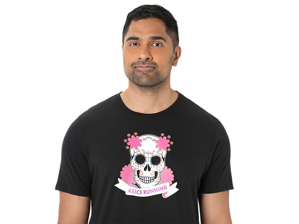 UNISEX ASICS HALLOWEEN MONSTER SHORT SLEEVE TEE - 4