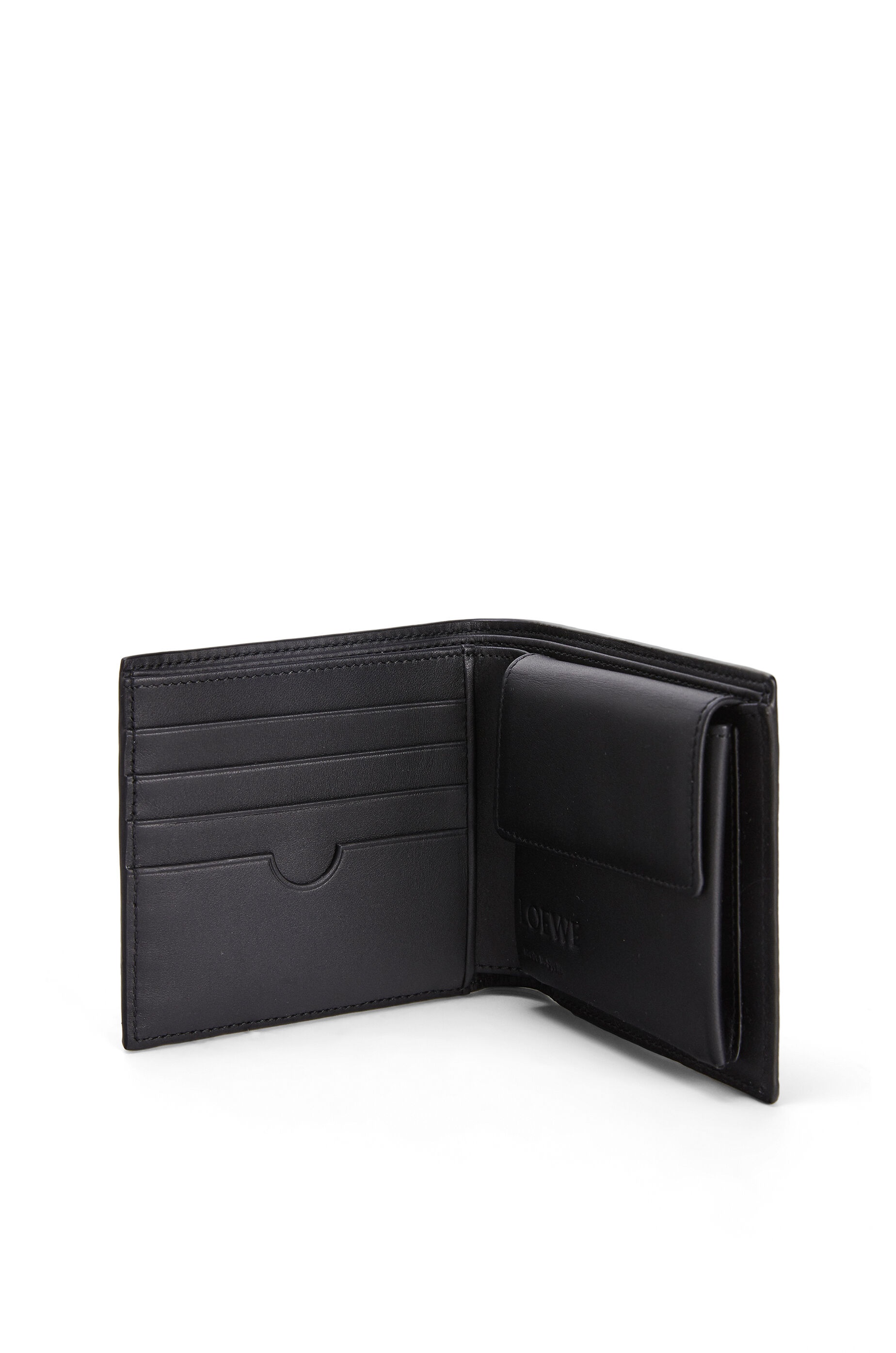 Bifold coin wallet in soft grained calfskin - 2