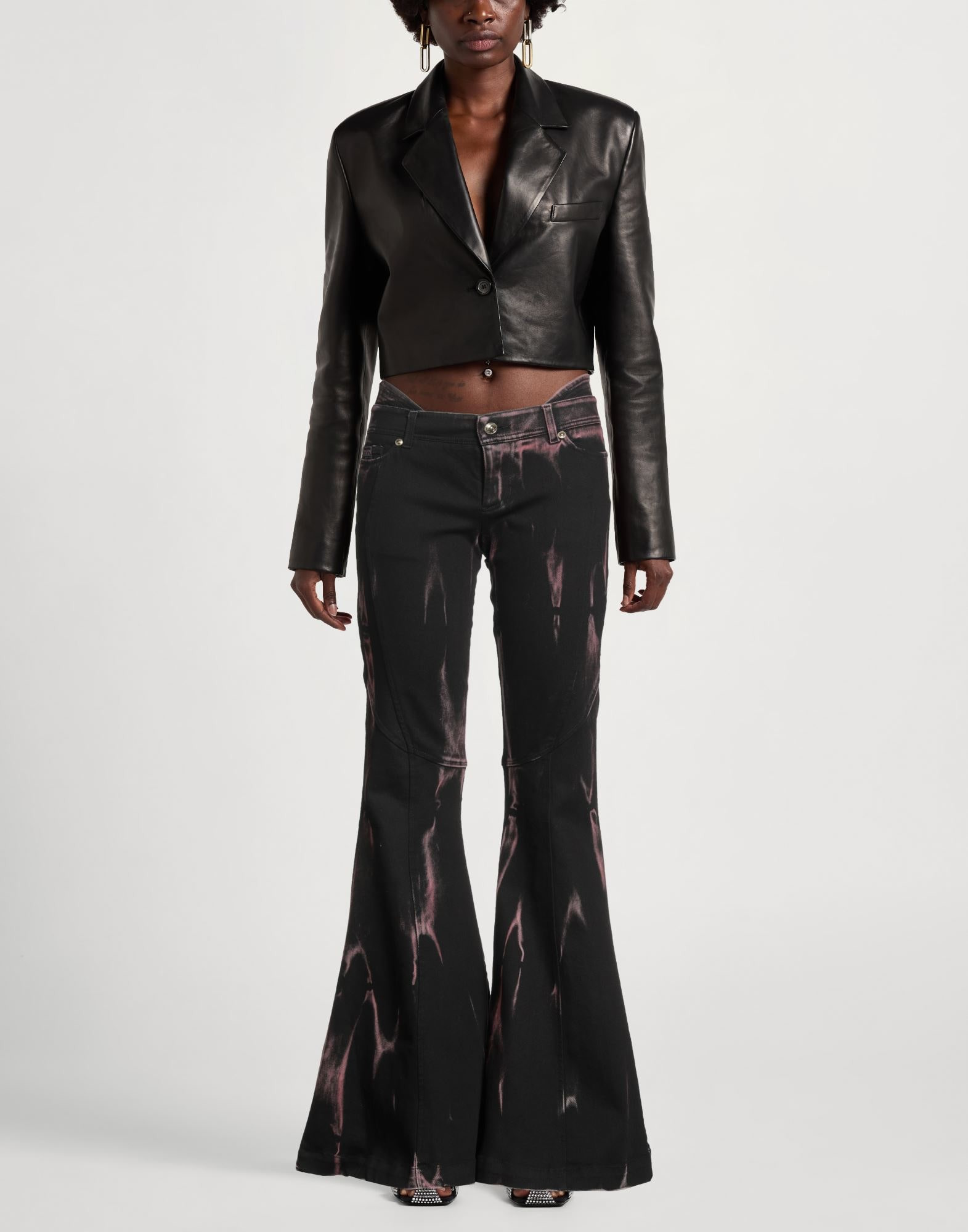 Black Women's Denim Pants - 2