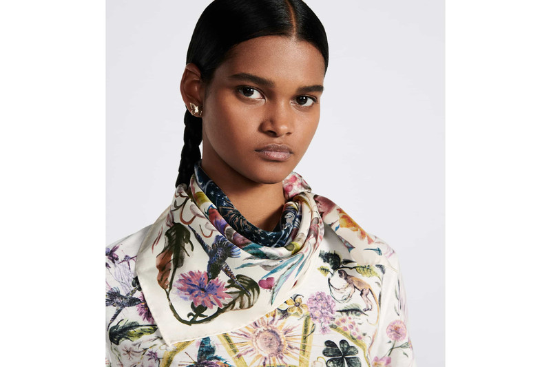 Dior La Roue de la Fortune Tarot 70 Square Scarf outlook