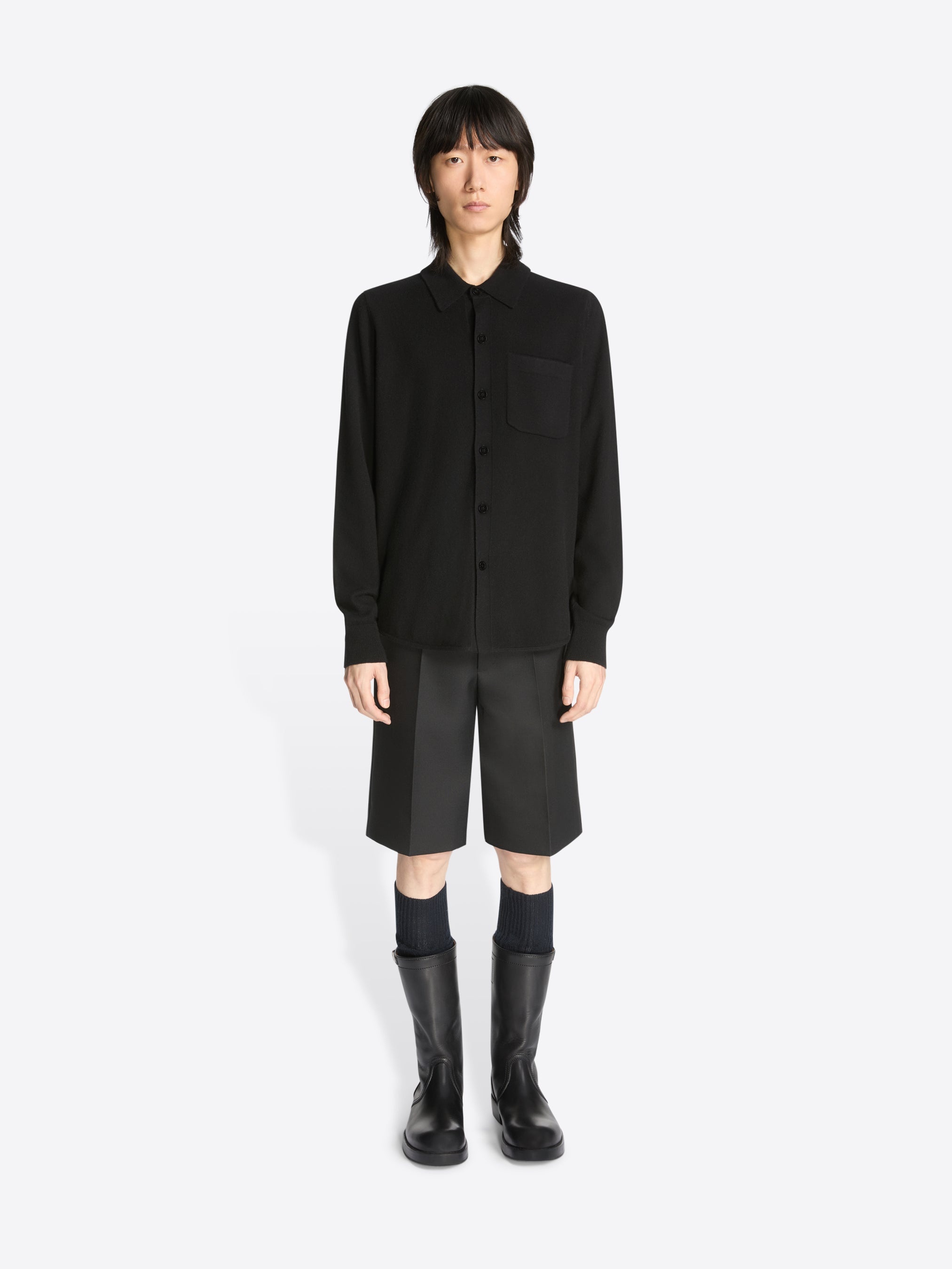 CASHMERE POLO SHIRT - 2