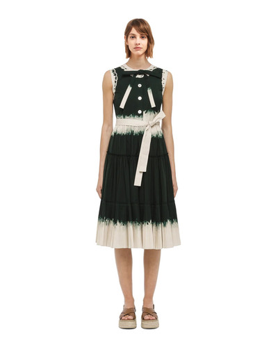 Prada Stretch cotton poplin dress outlook