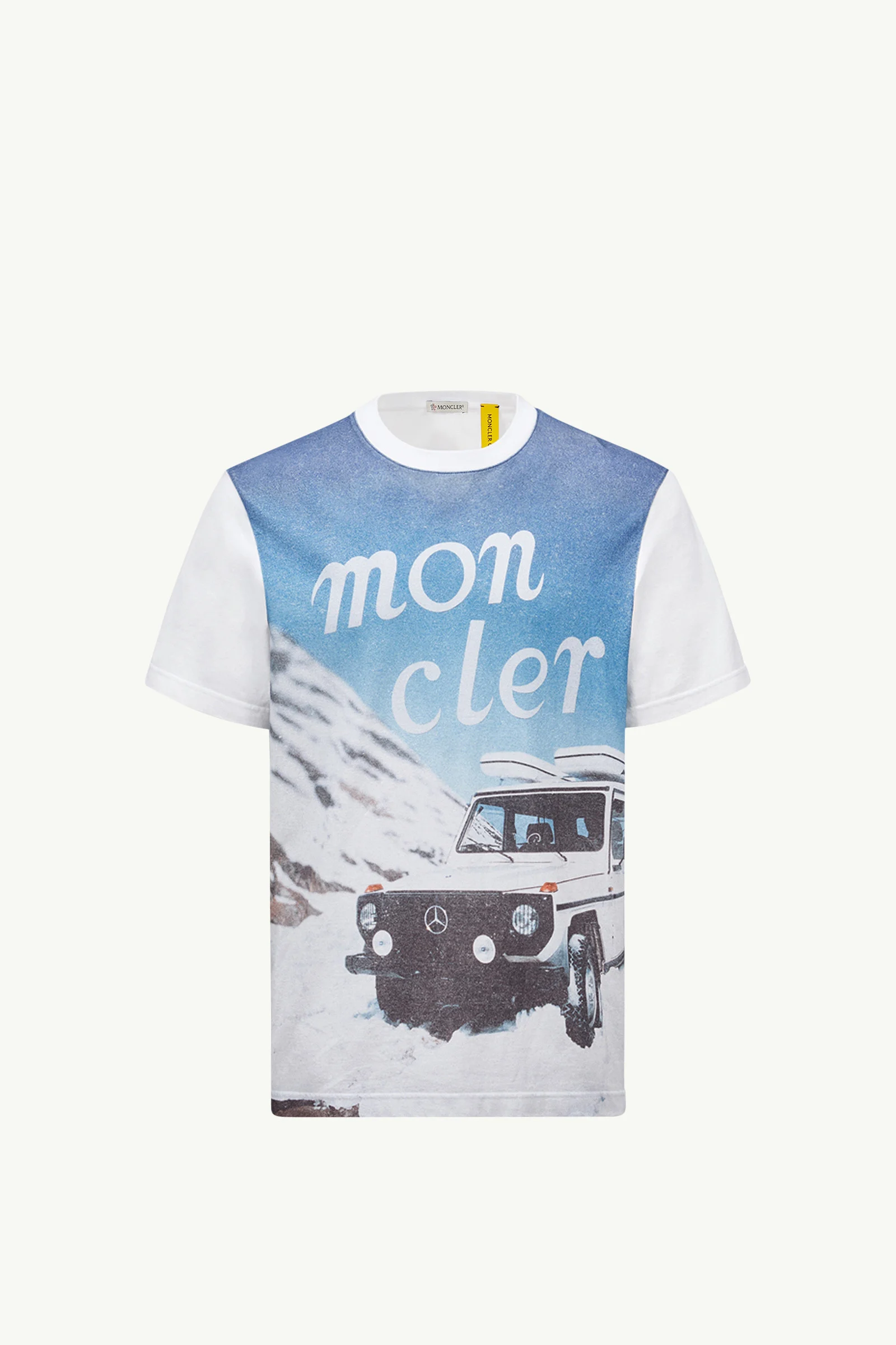 Moncler x Mercedes-Benz by NIGO Printed Cotton T-Shirt - 1